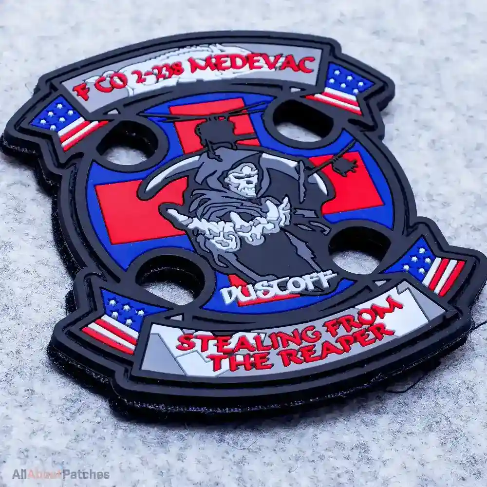 Digitizers Patch: Custom military PVC patches